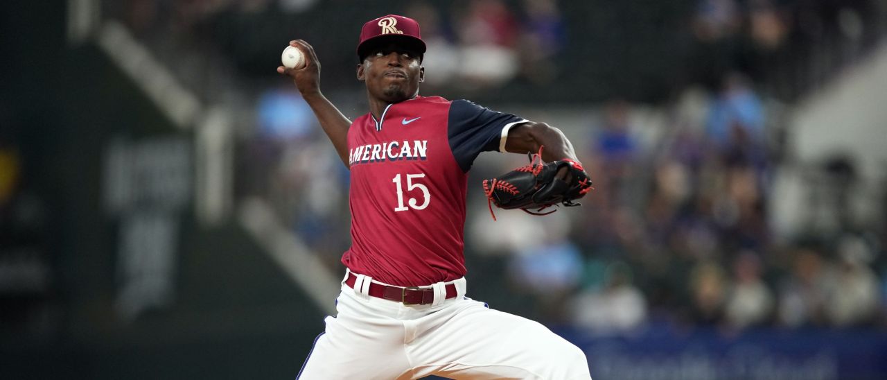 Emiliano Teodo at the MLB Futures Game
