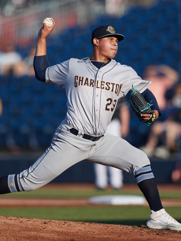 Rays RHP Santiago Suarez (Photo by Brian Westerholt/Four Seam Images)